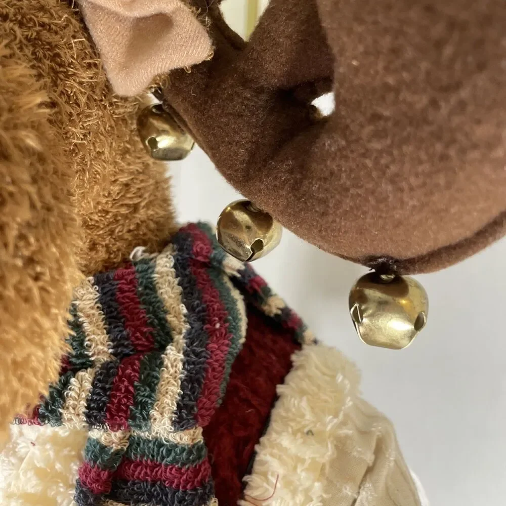 Costco Frabric Moose Welcome Christmas Moose Plush 26”